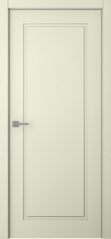 Межкомнатная дверь Стелла 1 Эмаль шампань - фото
