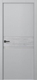Межкомнатная дверь Твинвуд 2 Эмаль пепельный - фото Межкомнатная дверь Твинвуд 2 Эмаль пепельный - фото