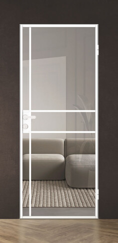 Межкомнатная дверь Спейс Апр 6 White - фото