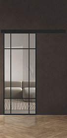 Межкомнатная дверь Спейс Ап 7 Black - фото