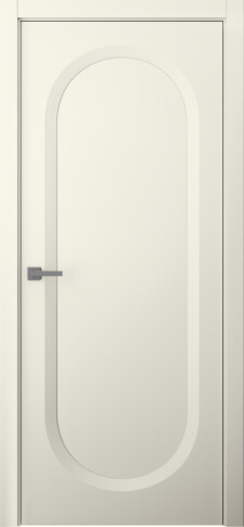 Межкомнатная дверь Аргентум 1C Эмаль шампань - фото