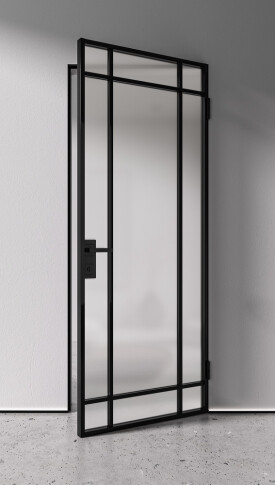 Межкомнатная дверь Спейс Апр 8 Black - фото