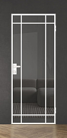 Межкомнатная дверь Спейс Апр 8 White - фото