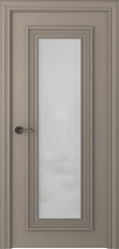 Межкомнатная дверь Палаццо 1 Эмаль мокко - фото Межкомнатная дверь Палаццо 1 Эмаль мокко - фото