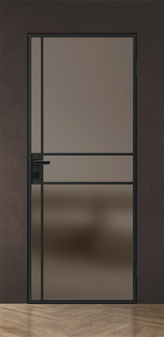 Межкомнатная дверь Спейс Апр 6 Black - фото