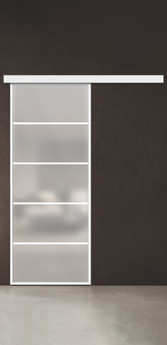 Межкомнатная дверь Спейс Ап 4 White - фото