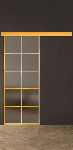 Межкомнатная дверь Спейс Ап 9 Gold - фото