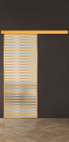 Межкомнатная дверь Спейс Ап 11 Gold - фото