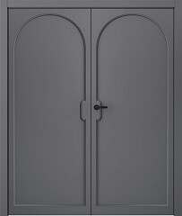 Дв.полотно Пвдгщ "Триумф 1" Эмаль Графит 2,0-0,9 Распашная двойная