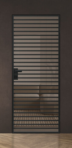 Межкомнатная дверь Спейс Апр 11 Black - фото