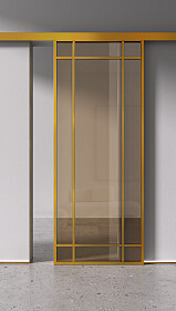 Межкомнатная дверь Спейс Ап 8 Gold - фото