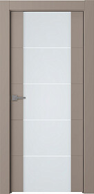 Межкомнатная дверь Arvika 202 Эмаль мокко - фото