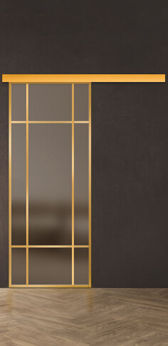 Межкомнатная дверь Спейс Ап 7 Gold - фото