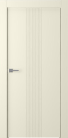 Межкомнатная дверь Ивент 1 Эмаль шампань - фото