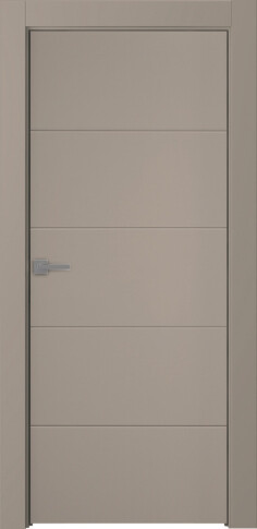 Межкомнатная дверь Arvika Эмаль мокко - фото