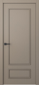 Межкомнатная дверь Ламира 5 Эмаль мокко - фото