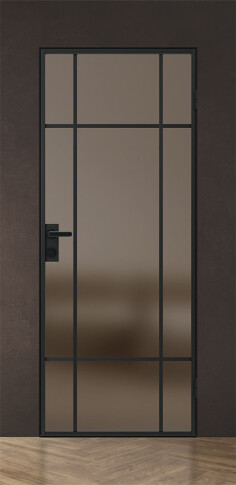 Межкомнатная дверь Спейс Апр 7 Black - фото