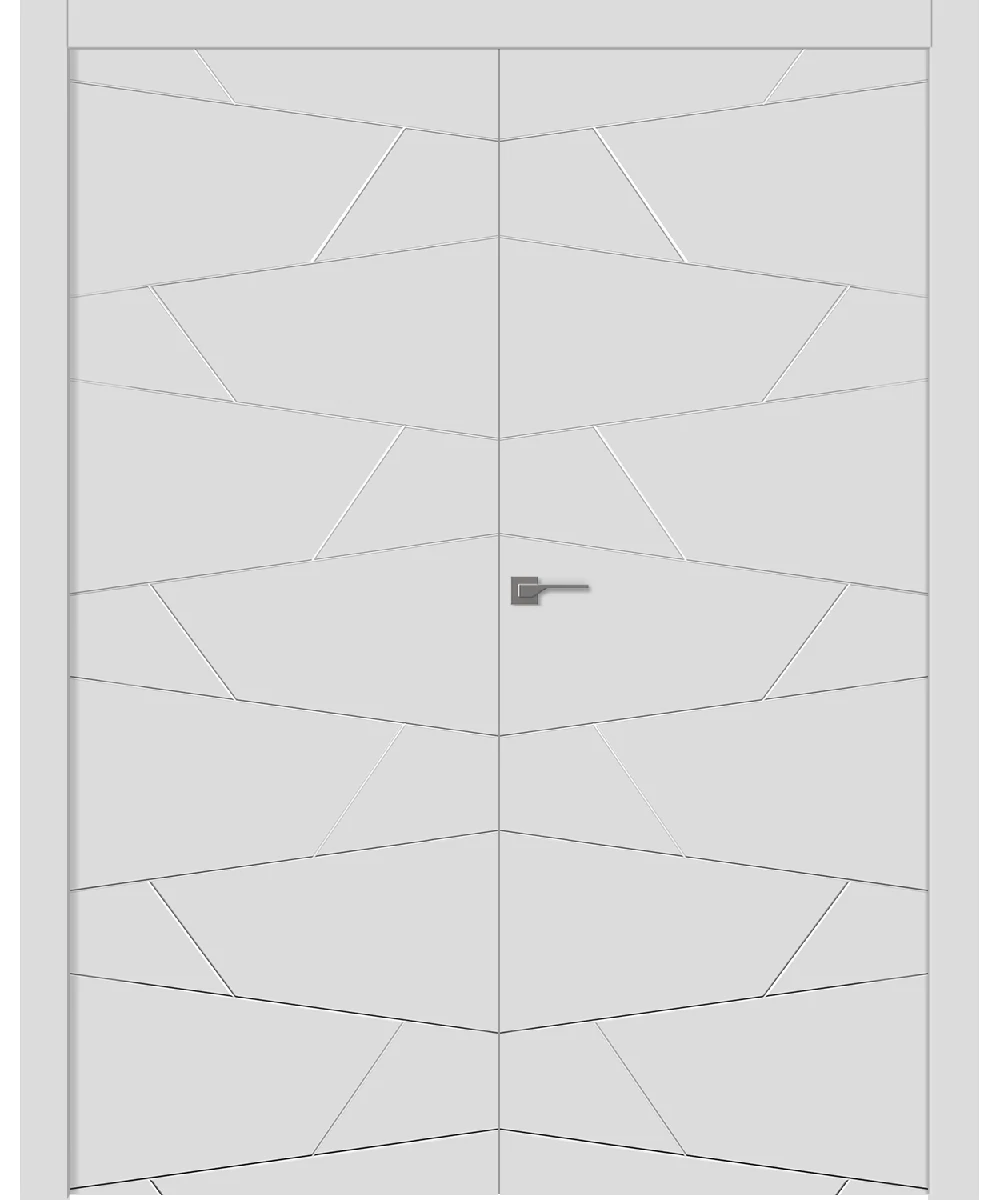 Дв.полотно Пвдгщ "Svea" Эмаль Белый 2,0-0,8 Smartcore Распашная двойная